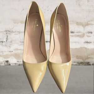 Kate Spade New York Patent Leather Pumps Neutral Size 9